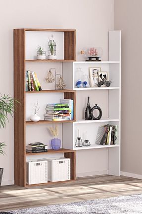 قفسه کتاب سفید 181 سانتی متر Bicabin - کد 239705764