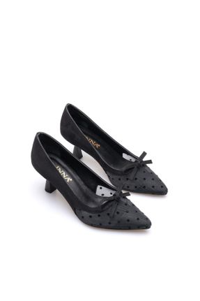 کفش کژوال مشکی زنانه پاشنه متوسط ( 5 - 9 cm ) پاشنه نازک کد 192336079