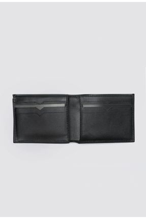 کیف پول مشکی مردانه چرم طبیعی سایز کوچک کد 2312740