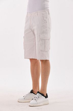 شلوارک و برمودا نباتی مردانه اسلیم فیت Cuqq Denim - کد 829348903