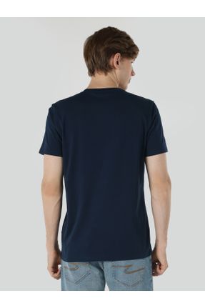 تی شرت خاکی مردانه رگولار یقه گرد کد 743060529