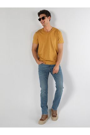 تیشرت زرشکی مردانه رگولار Colin’s - کد 673643839