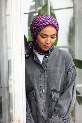 روسری مشکی %100 پنبه Silk Home - کد 828308704