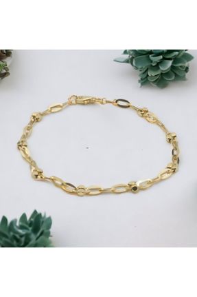 دستبند طلا طلائی زنانه کد 813662010