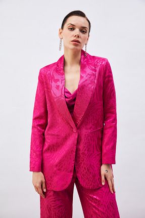 کت صورتی زنانه رگولار Sateen - کد 729967865