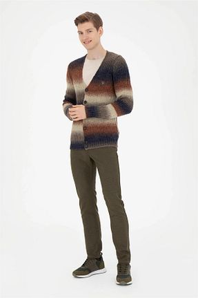 شلوار قهوه ای مردانه بافتنی U.S. Polo Assn. - کد 830512062