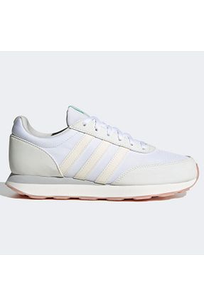 کفش اسنیکر سفید زنانه بند دار adidas - کد 830561013