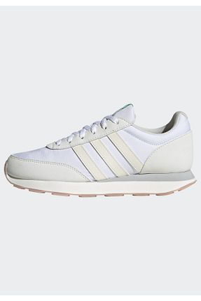 کفش اسنیکر سفید زنانه بند دار adidas - کد 830561013