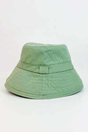 کلاه سبز زنانه پنبه (نخی) کد 830561095