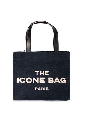 کیف دوشی سرمه ای زنانه پارچه ای ICONE BAG - کد 782091655
