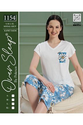 ست لباس راحتی نباتی زنانه ساده OVERSLEEP - کد 830611620