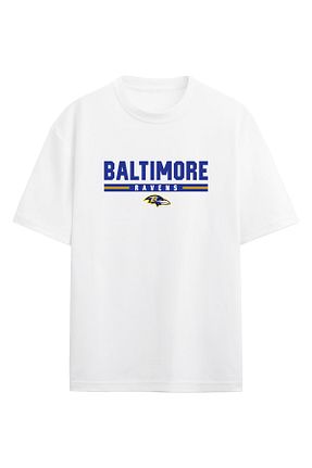 تیشرت سفید زنانه اورسایز BA Sportswear - کد 830671165