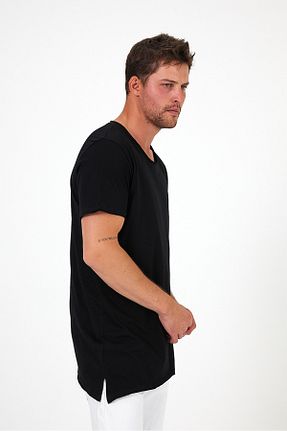 تیشرت مشکی مردانه رگولار rammers - کد 830841716