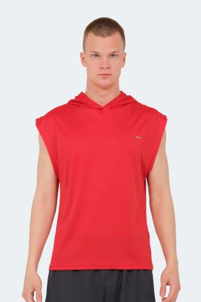 تی شرت قرمز مردانه رگولار پلی استر کد 830892141