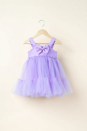 لباس بنفش بچه گانه بافتنی Banamio - کد 829981869