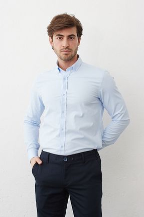 پیراهن متالیک مردانه اسلیم فیت RAVANELLI - کد 817308854