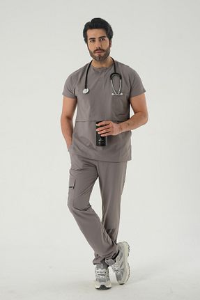 لباس ایمنی کار طوسی almesta - کد 821200145