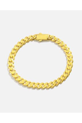 دستبند نقره طلائی زنانه کد 823673996
