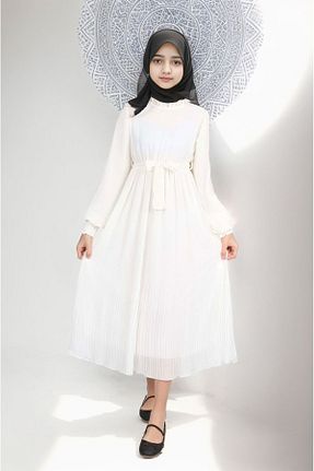 لباس حجاب سفید بچه گانه Relaxed Joui Co - کد 824072547