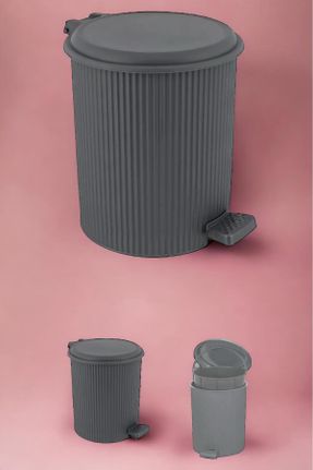 سطل زباله طوسی پلاستیک 20 L کد 760670615