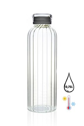 قمقمه ورزشی سفید شیشه Comprox - کد 826046881