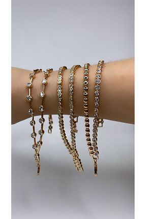 دستبند استیل (فولاد) صورتی زنانه استیل (فولاد) YergokAksesuar - کد 810189238