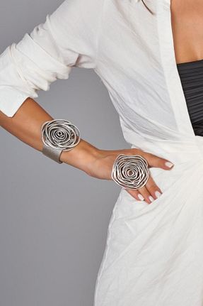 ست جواهر طوسی زنانه فلزی ZeyDor Accessories - کد 132240988