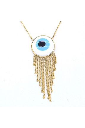 گردنبند جواهر طلائی زنانه روکش طلا FerizZ - کد 266590594