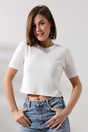 تیشرت نباتی زنانه رگولار Endies - کد 798488356