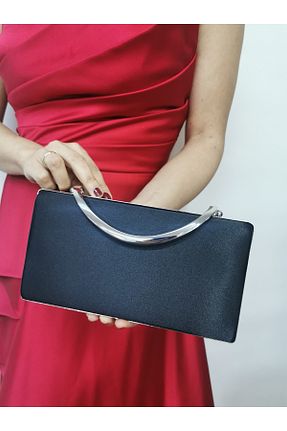 کیف مجلسی مشکی زنانه چرم مصنوعی NAZART - کد 815368051