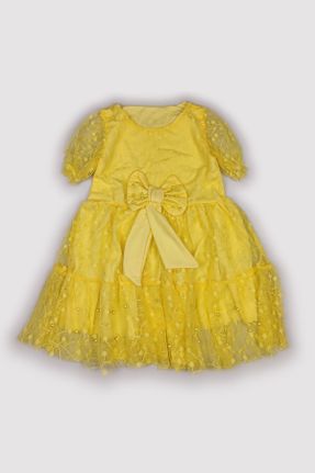 لباس زرد بچه گانه بافت رگولار کد 765460972