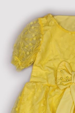لباس زرد بچه گانه بافت رگولار کد 765460972