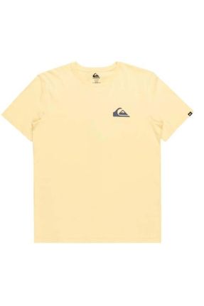 تی شرت زرد زنانه رگولار یقه گرد تکی بیسیک کد 823652757