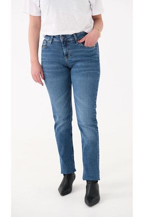 شلوار جین آبی زنانه پاچه تنگ Blues Outlet - کد 810037991