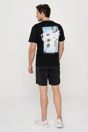 تیشرت مشکی مردانه اورسایز Jack & Jones - کد 817556792