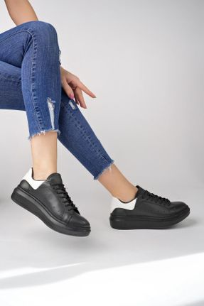 کفش کژوال سفید زنانه چرم طبیعی پاشنه کوتاه ( 4 - 1 cm ) پاشنه ساده کد 810242896