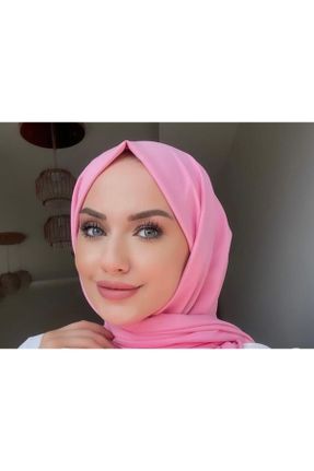 شال صورتی زنانه پنبه (نخی) کد 309397935