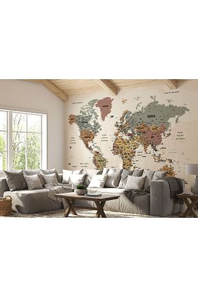 کاغذ دیواری رنگی Yapışkan Gerekli Genel Markalar - کد 787433444