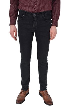 شلوار جین طوسی مردانه رگولار USTOP JEANS - کد 446874728