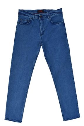 شلوار آبی مردانه پنبه ای LOCUS JEANS - کد 795708734