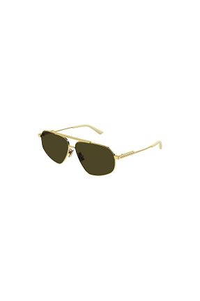 عینک آفتابی بژ زنانه UV400 Bottega Veneta - کد 665698469