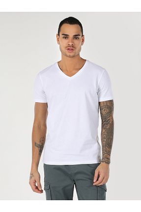 تیشرت سفید مردانه اسلیم فیت Colin’s - کد 646404549