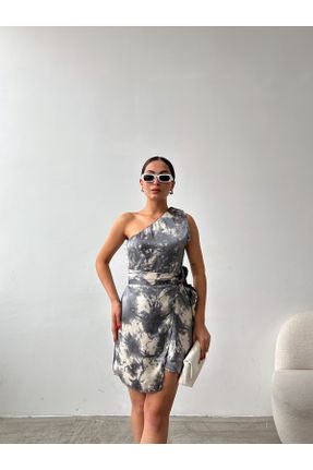 لباس مشکی زنانه بافتنی مخلوط پلی استر Fitted کد 825294610