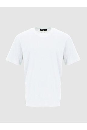 تی شرت سفید مردانه رگولار کد 827893448
