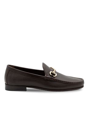 کفش کلاسیک قهوه ای مردانه پاشنه کوتاه ( 4 - 1 cm ) کد 467756419