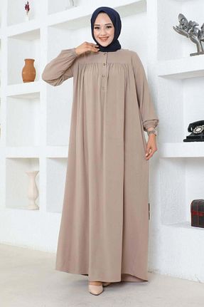 لباس حجاب طوسی زنانه کلوش Genel Markalar - کد 830480638