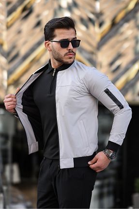 کت طوسی مردانه رگولار Boymen - کد 830602292