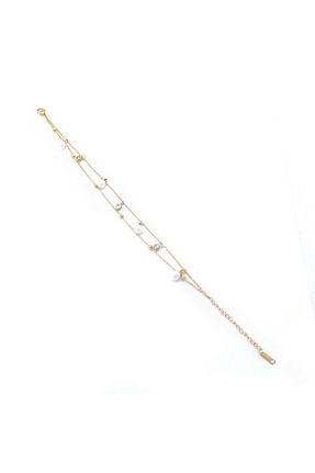 خلخال جواهر طلائی زنانه استیل (فولاد) FerizZ - کد 746551109