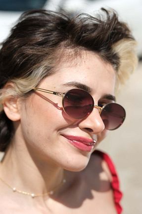 عینک آفتابی قهوه ای زنانه UV400 ESRADA - کد 830989137