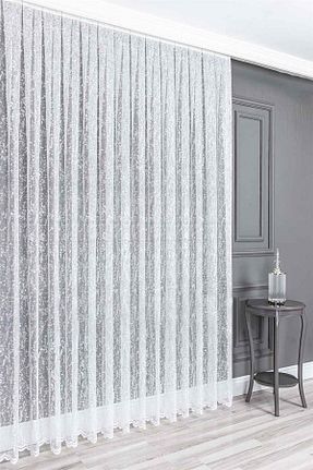 پرده توری نباتی ریل دار Evdepo Home - کد 298120941